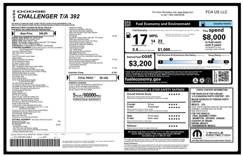 2023 Dodge Challenger T/A
