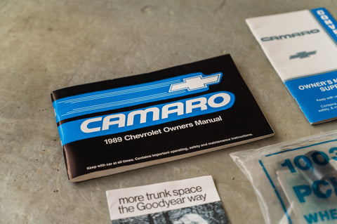 1989 Chevrolet Camaro IROC-Z Convertible