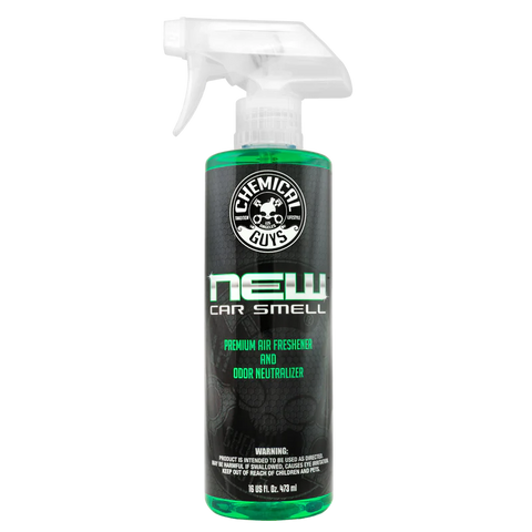 Chemical Guys New Car Smell Premium Air Freshener and Odor Eliminator (16 oz) - Universal